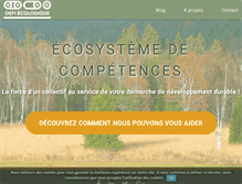 Tablet Screenshot of defi-ecologique.com